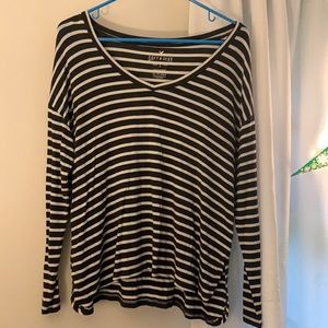 Striped American Eagle long sleeve shirt